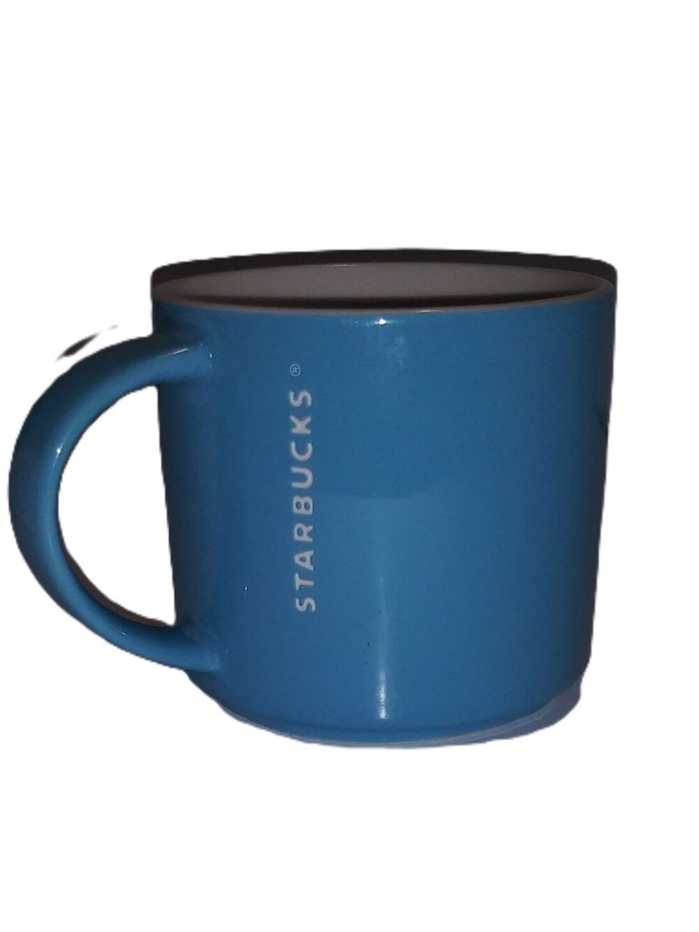 2 Starbucks Coffee Mugs, Blue & White, Like New